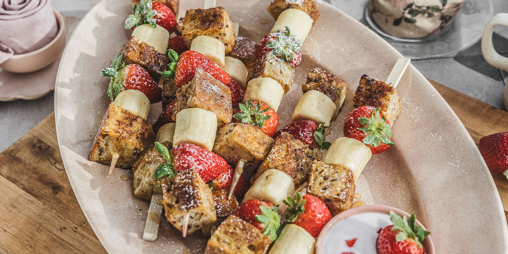 French Toast Skewers - Eggs.ca