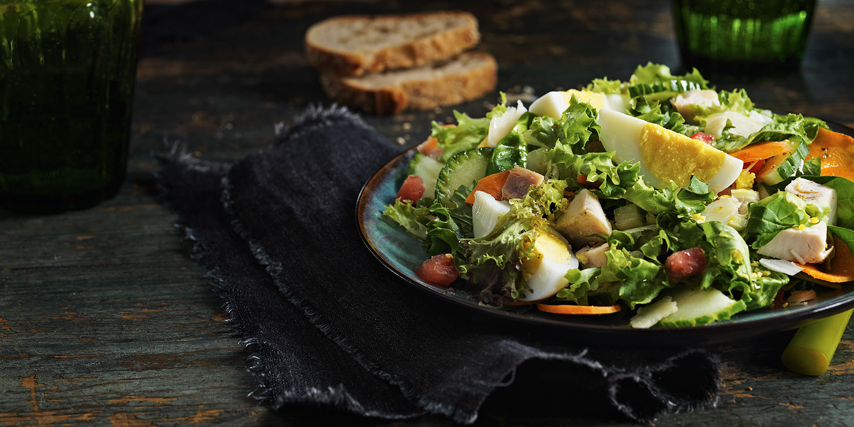 Chopped Chef Salad - Eggs.ca