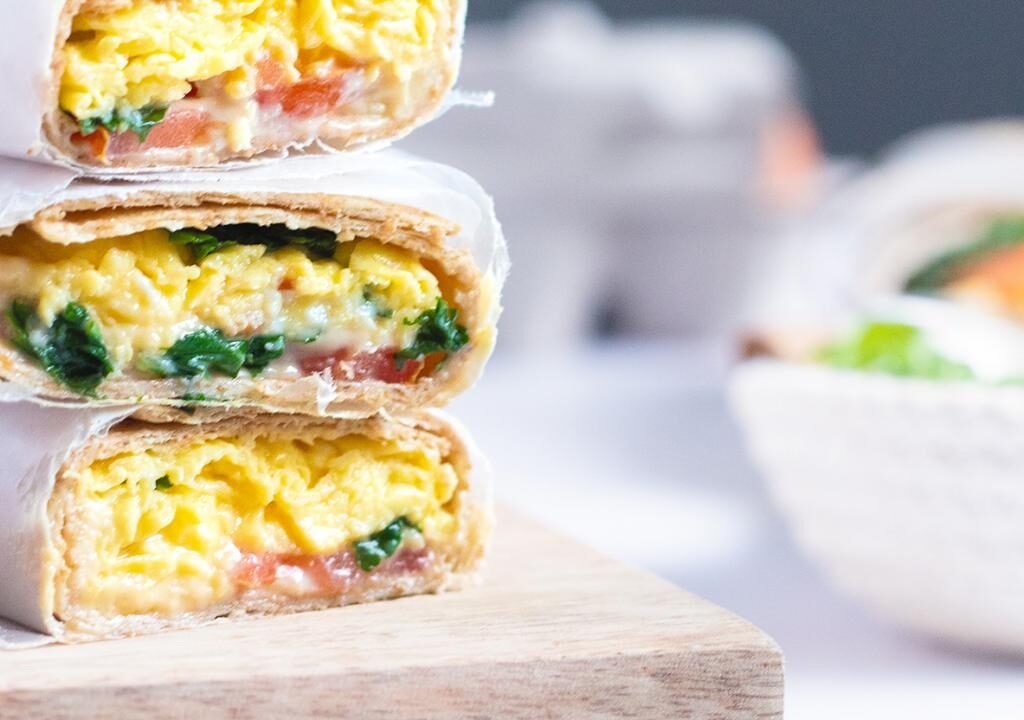 Egg Wraps with Ham and Cheese - Eggs.ca