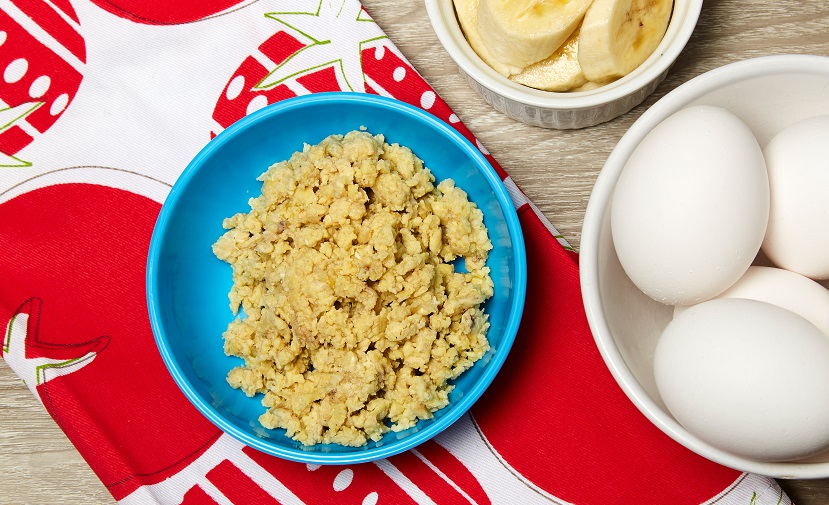 Egg Banana Custard - Eggs.ca