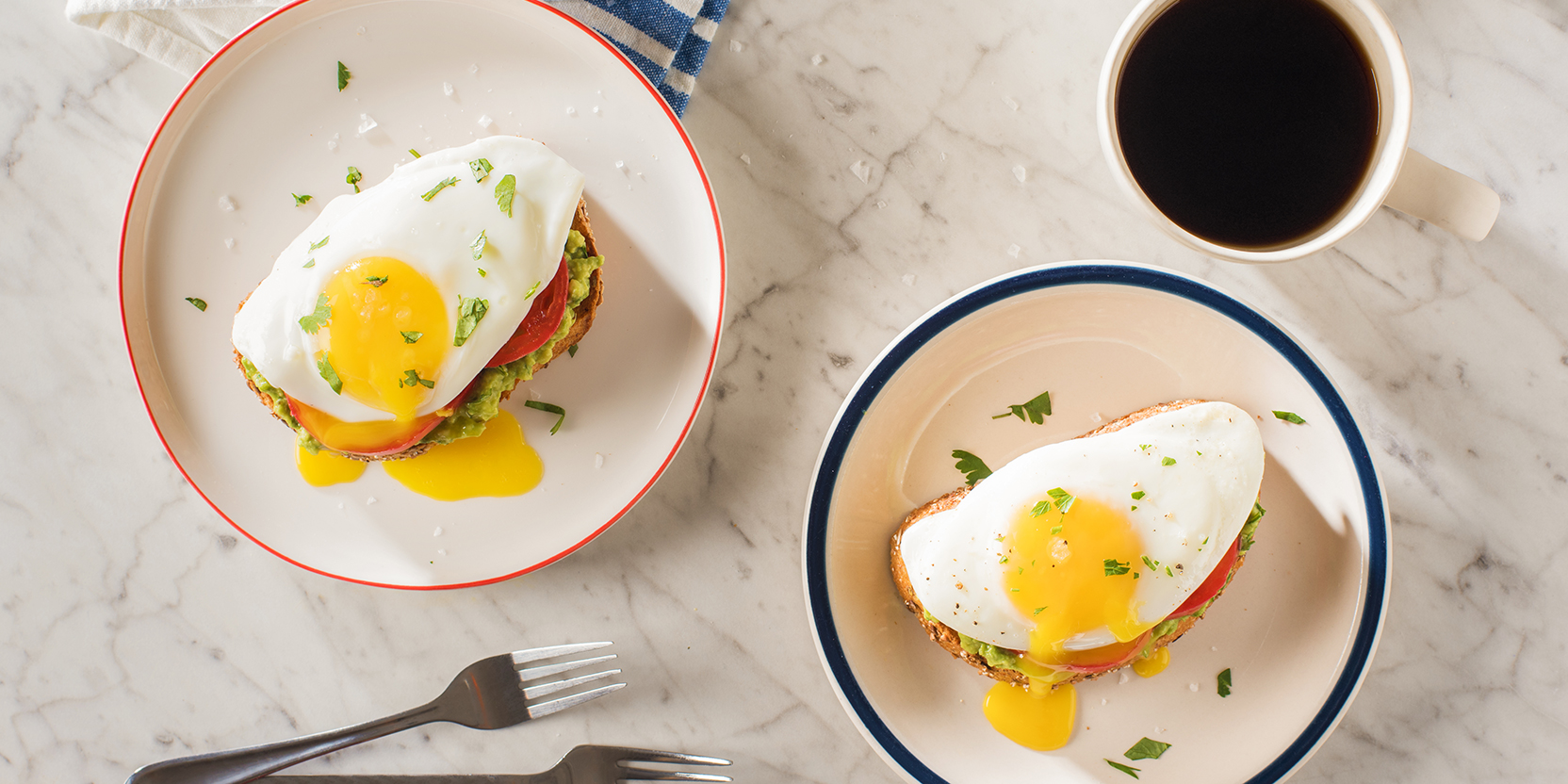 Avocado Toast with Eggs 1664x832