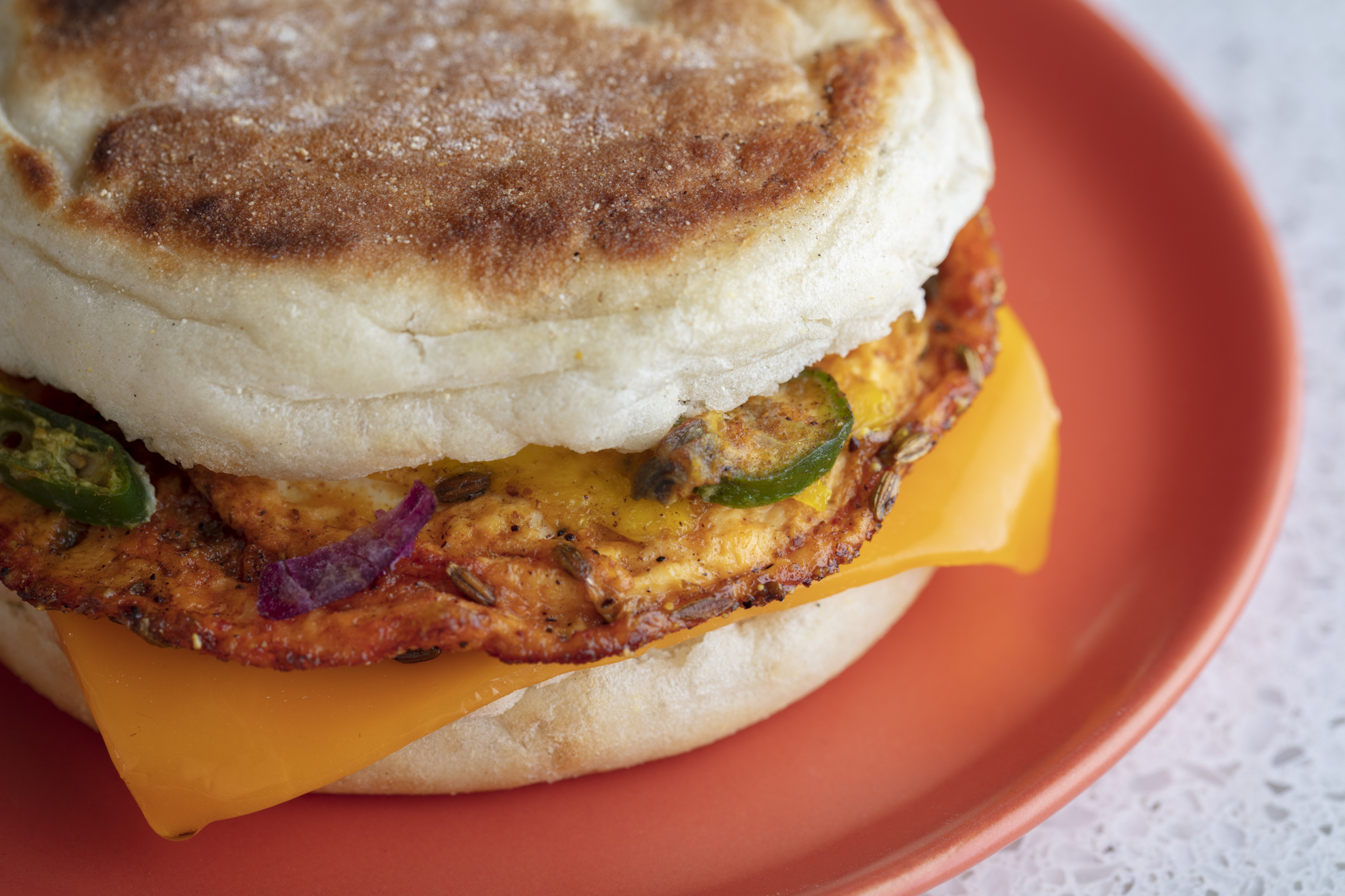 Bombay Egg Breakfast Sandwich - Eggs.ca