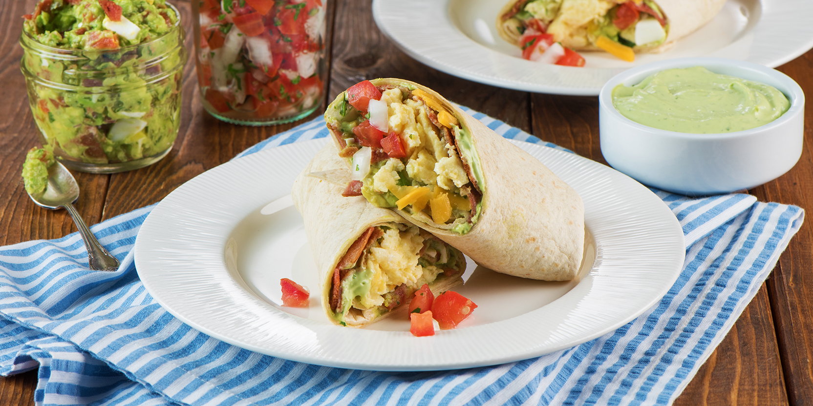 Bacon and Egg Breakfast Burrito - Eggs.ca