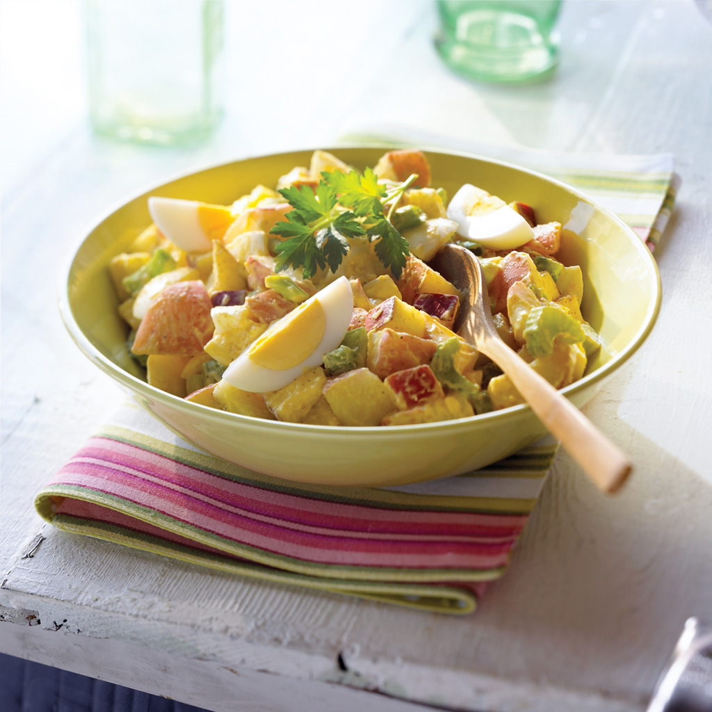 Curried Egg and Potato Salad - Eggs.ca