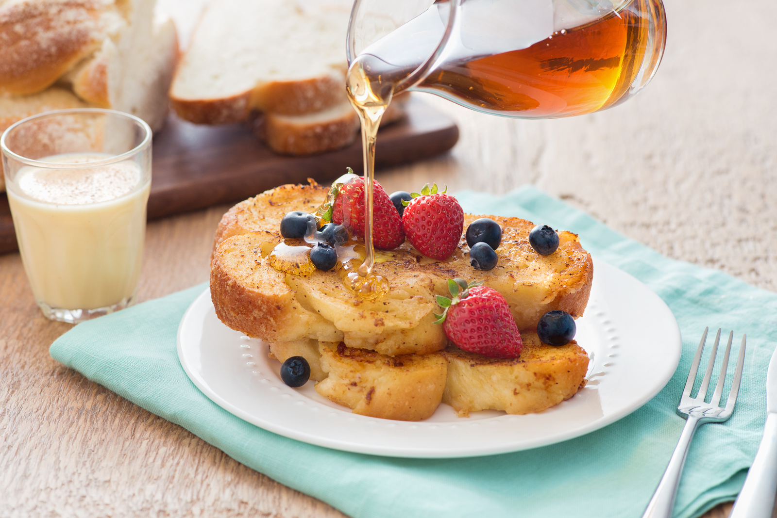 Eggnog French Toast - Eggs.ca
