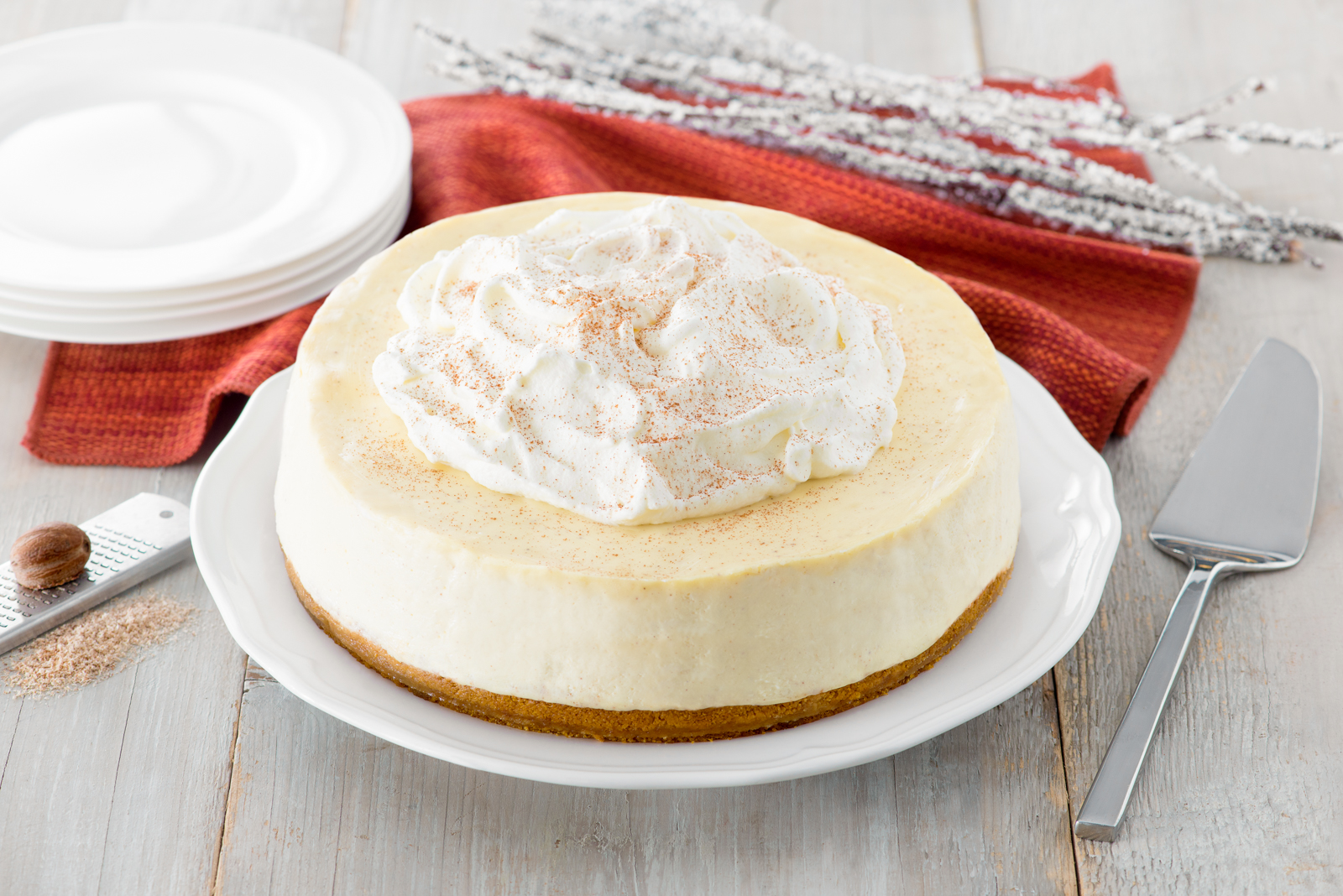 Eggnog Cheesecake - Eggs.ca