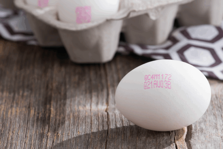Why do I see some eggs with a code? - Eggs.ca