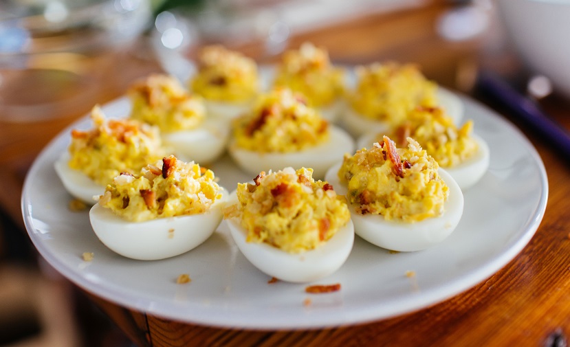 Gourmet Bacon Devilled Eggs - Eggs.ca