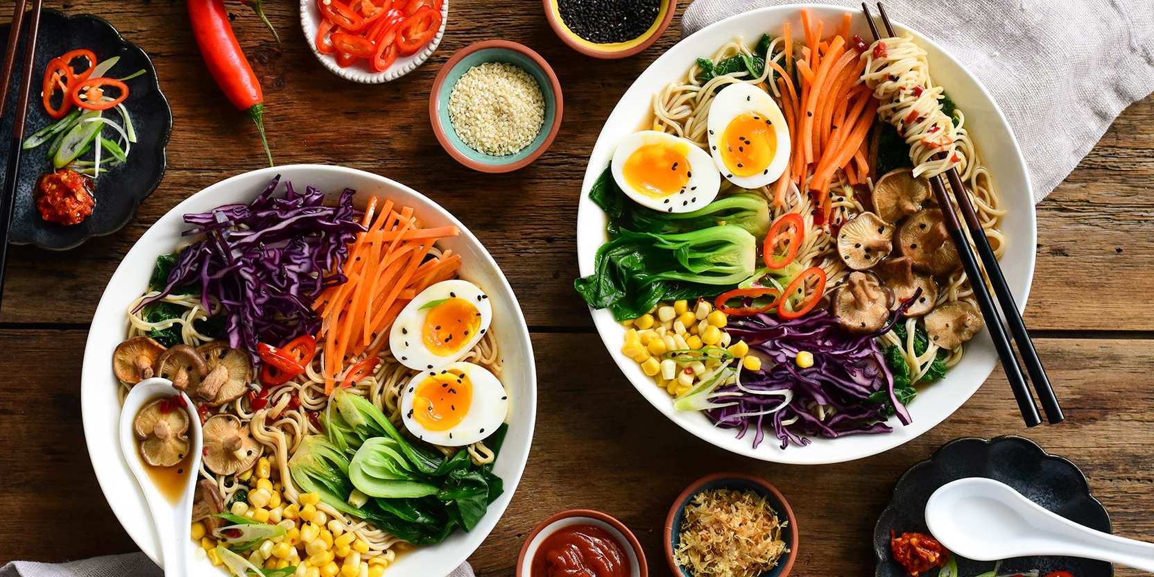 Healthy Ramen Bowls - Eggs.ca