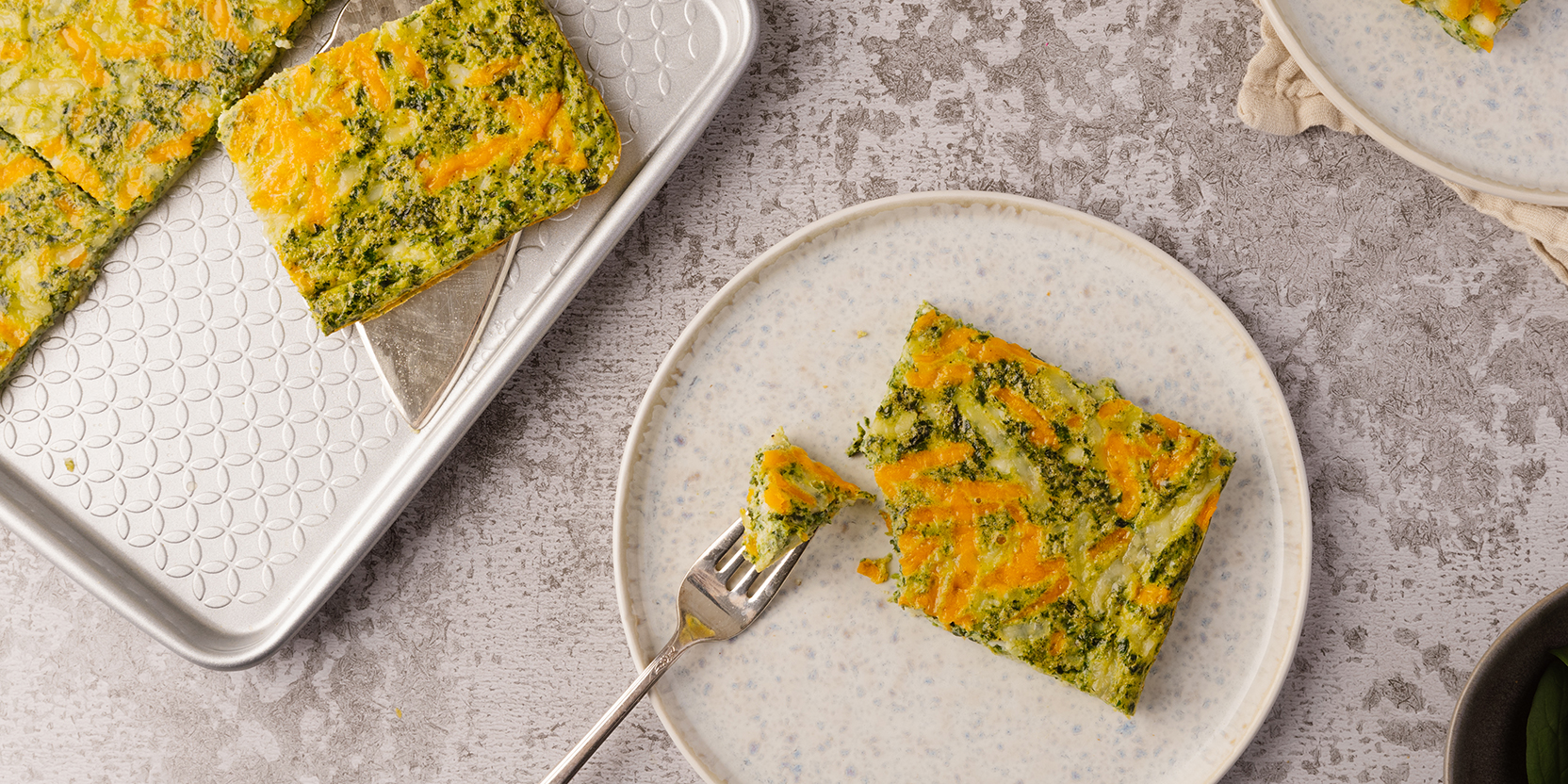 Healthy Spinach Squares - Eggs.ca