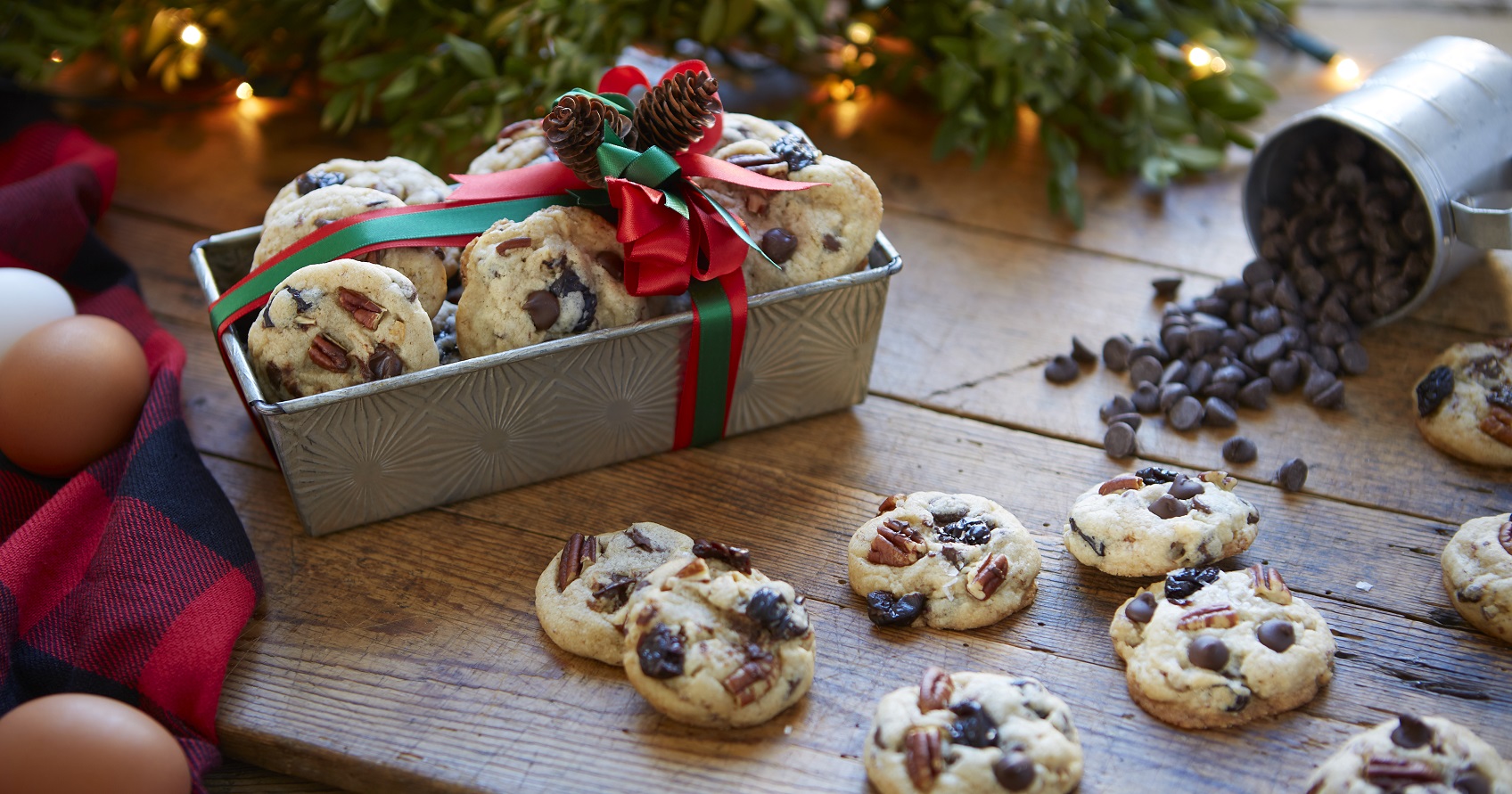 Chocolate Chip, Pecan and Dried Cherry Cookies - Eggs.ca