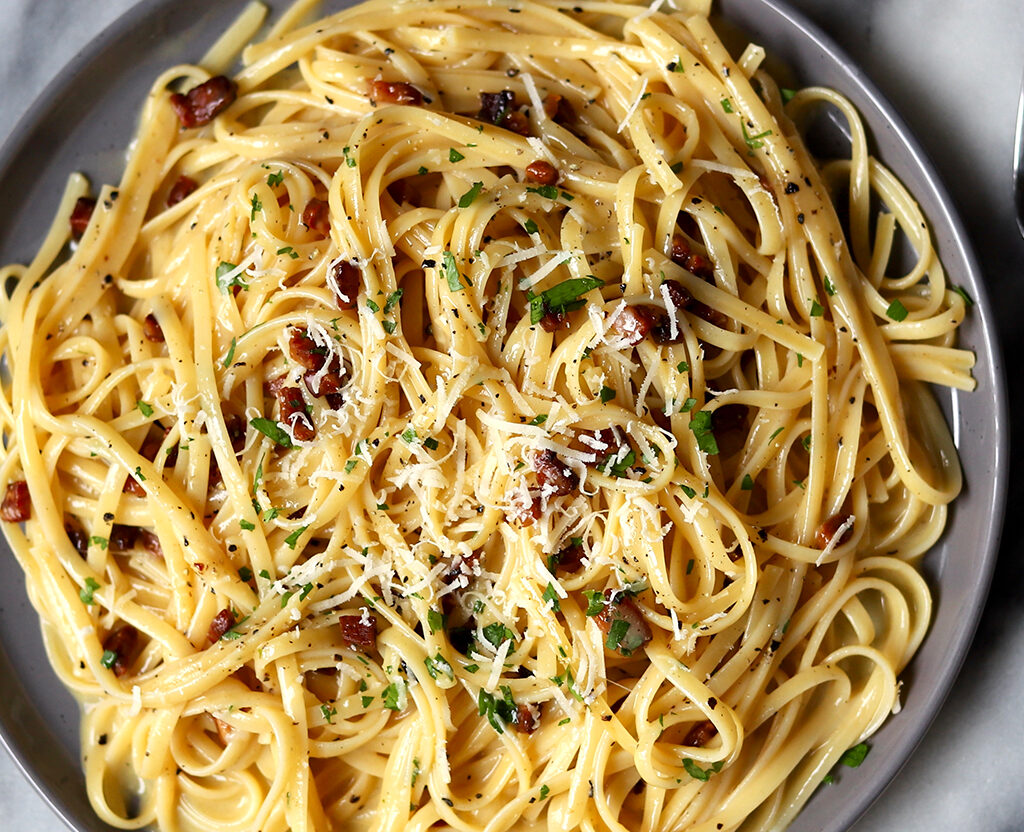 Spaghetti Carbonara - Eggs.ca