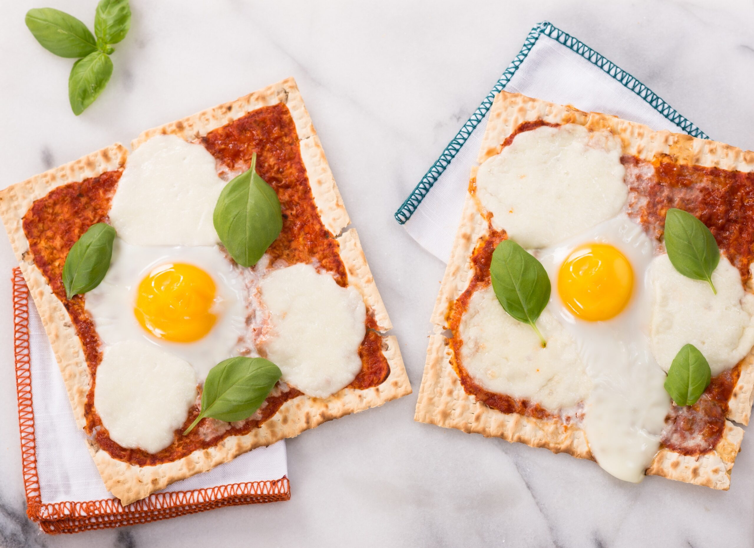 Matzah Margherita Pizza - Eggs.ca