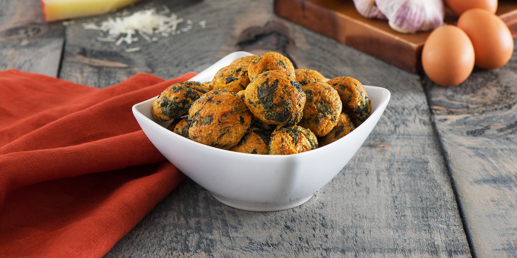 Mean Green Cheesy Bites - Eggs.ca