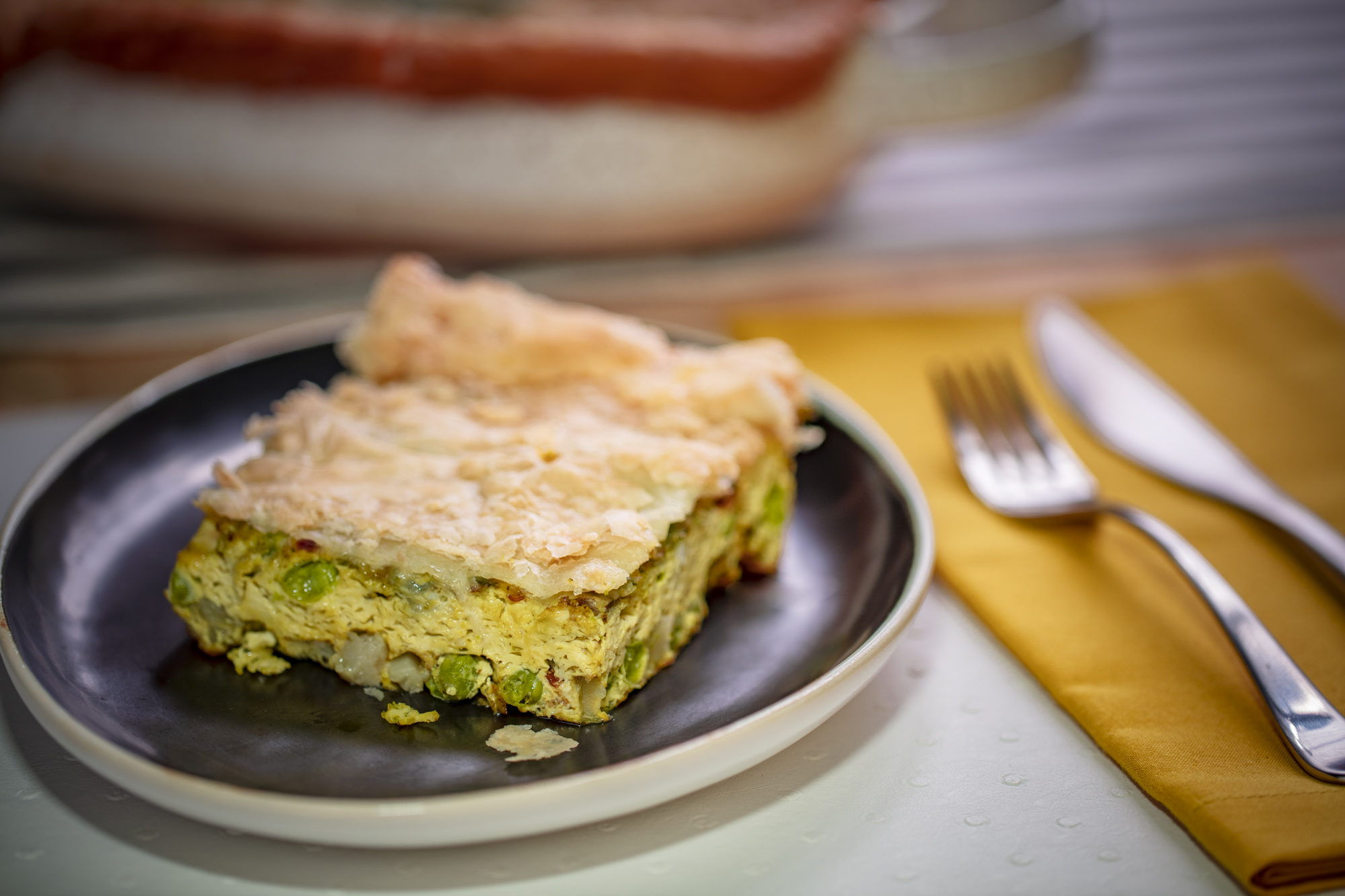 Samosa Inspired Frittata - Eggs.ca