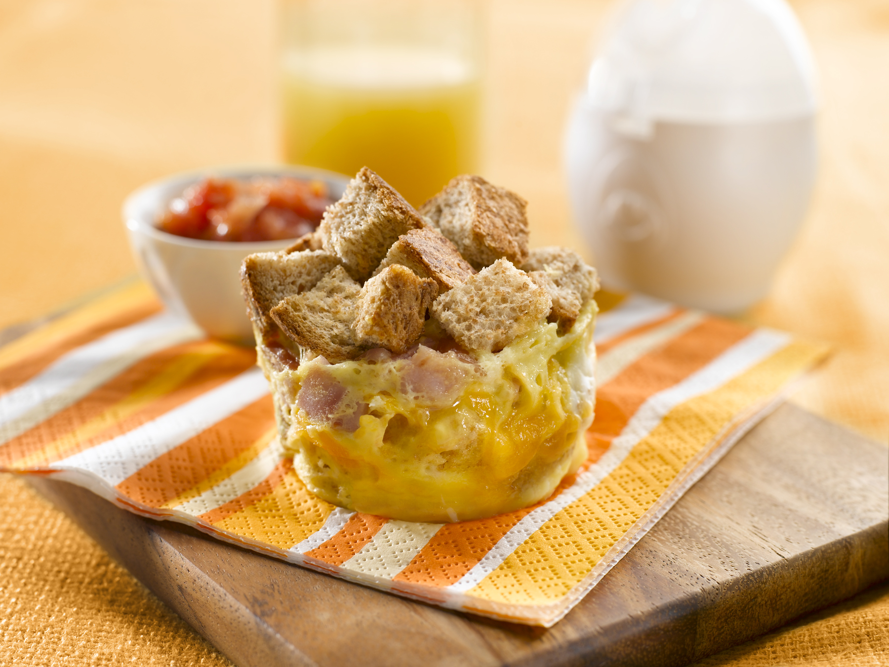 Microwave Egg Strata - Eggs.ca