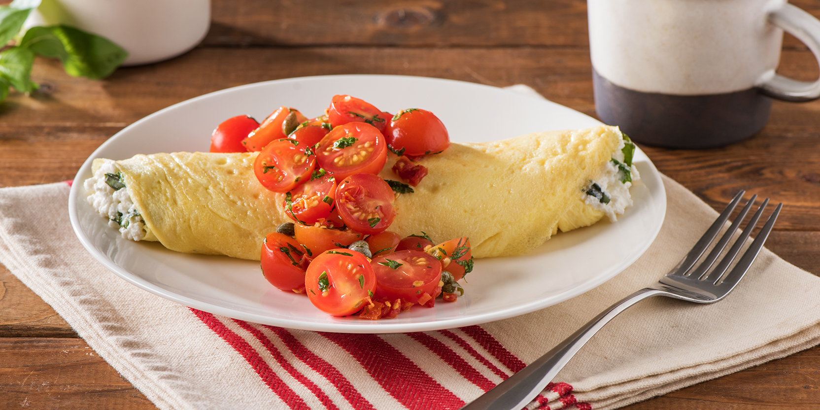 Ricotta-Stuffed Omelette - Eggs.ca