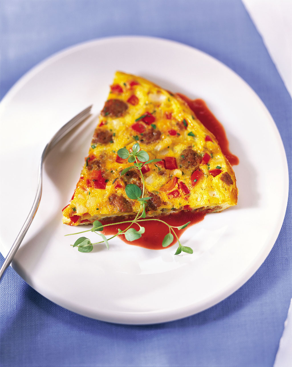 Sausage and Pepper Frittata - Eggs.ca