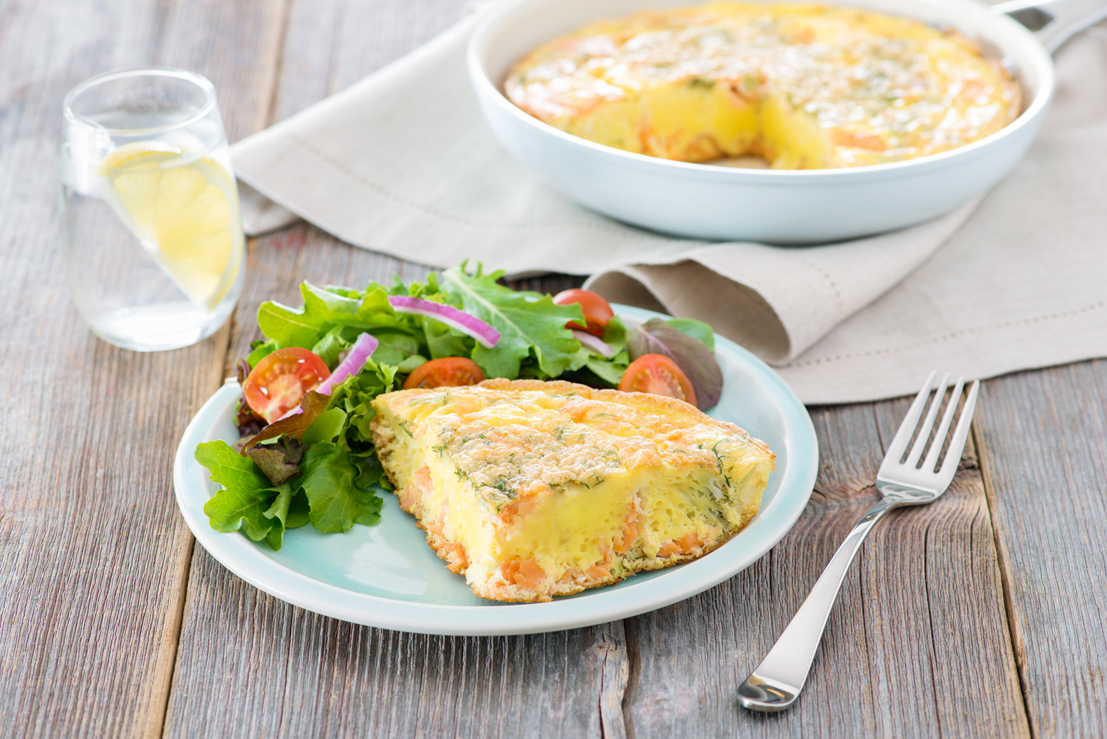 Smoked Salmon Frittata - Eggs.ca