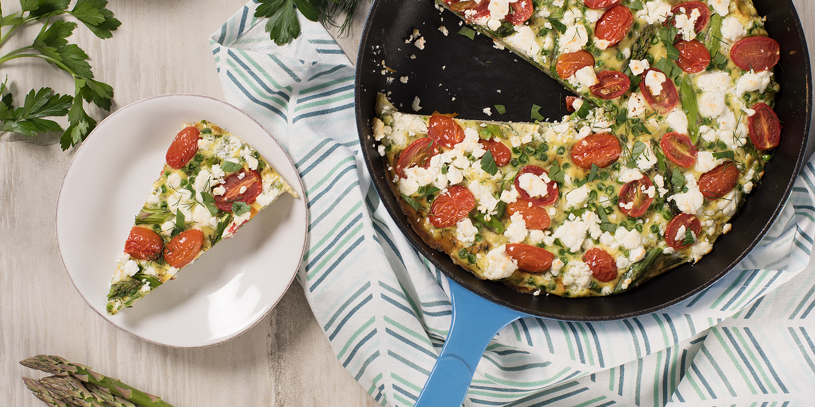 Spring Vegetable Frittata - Eggs.ca