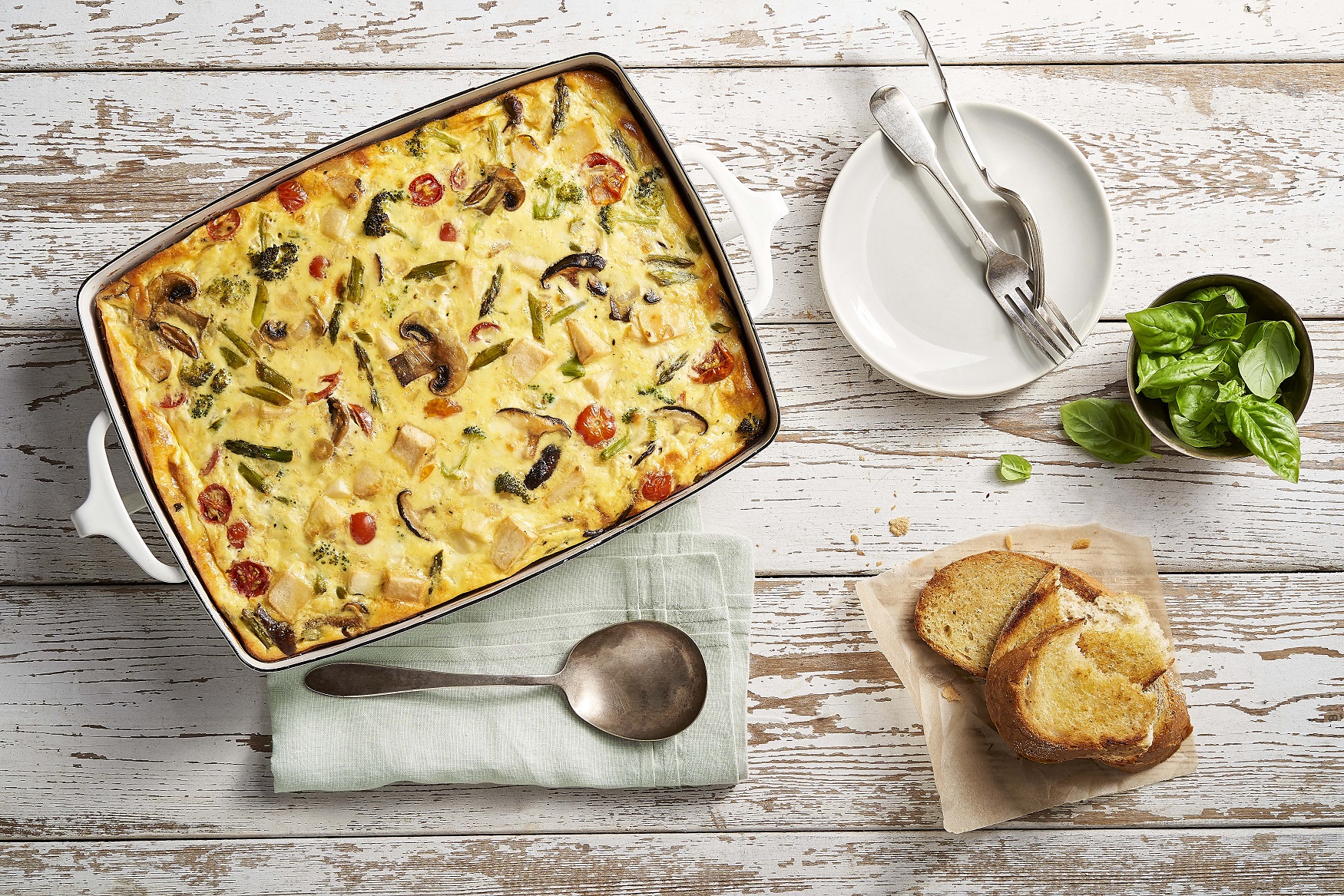 Veggie Frittata - Eggs.ca