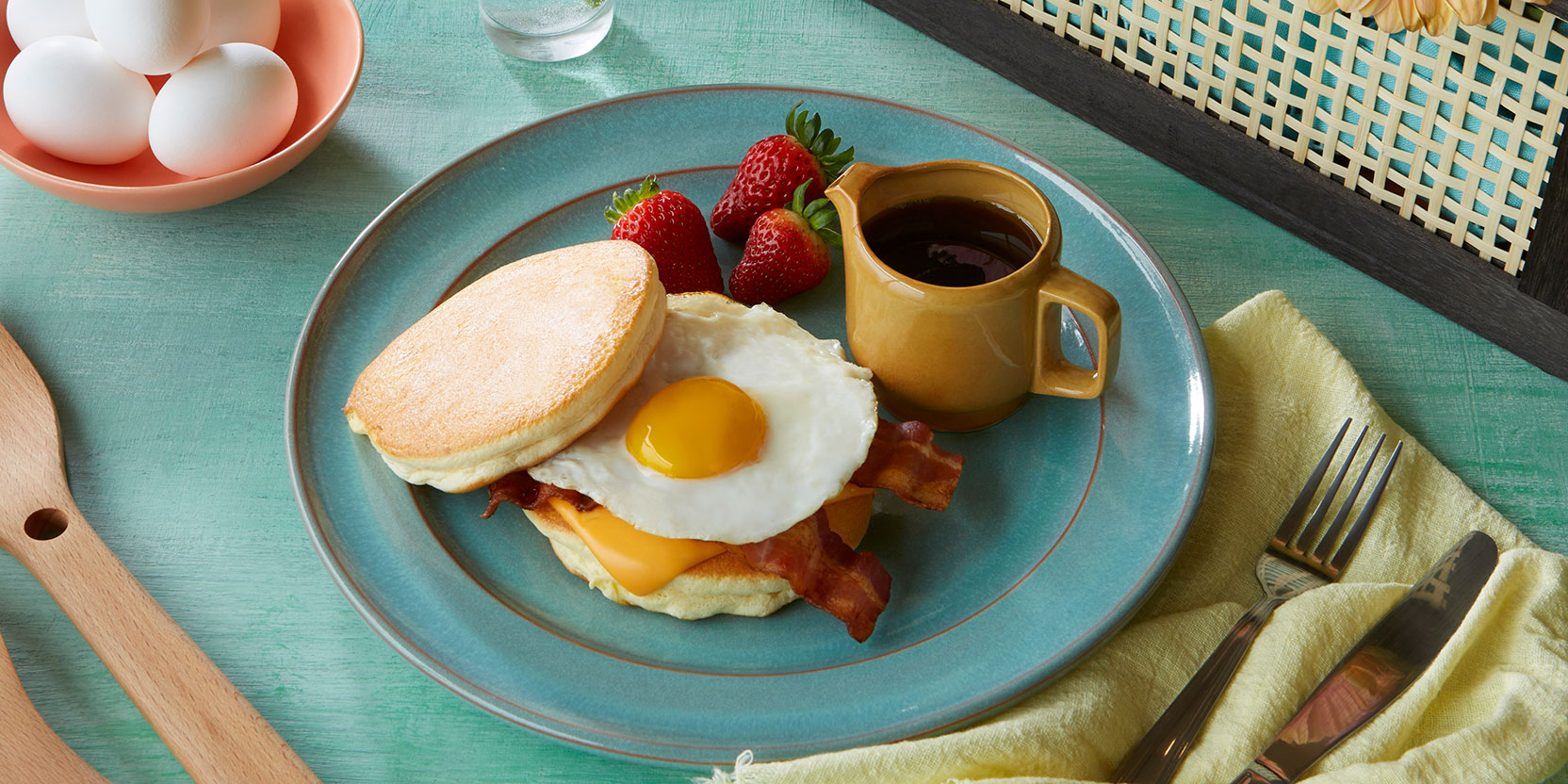 Japanese Pancake Sandwiches - Eggs.ca