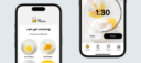 Egg timer app screenshots, featuring instructions for cooking your eggs and setting a custom time.